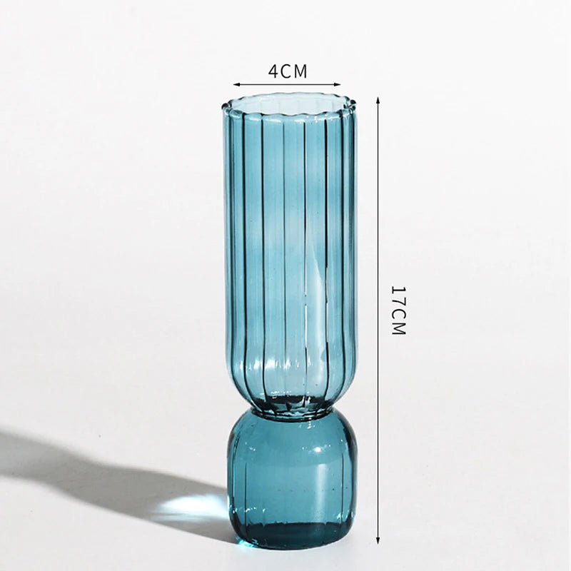 Nordic Glass Vase - Floral Art