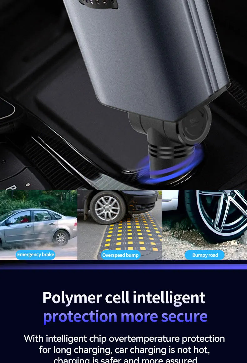Chargeur de voiture 5-en-1 - Charge Rapide 45W
