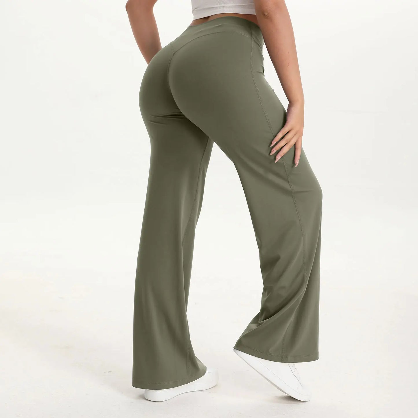 Legging évasé SculptFit™ – Pantalon de yoga taille haute
