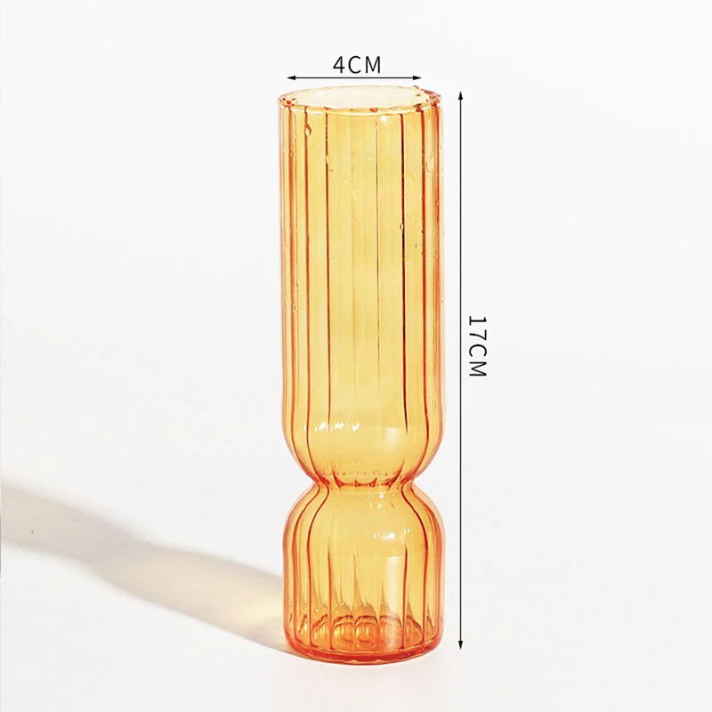 Nordic Glass Vase - Floral Art
