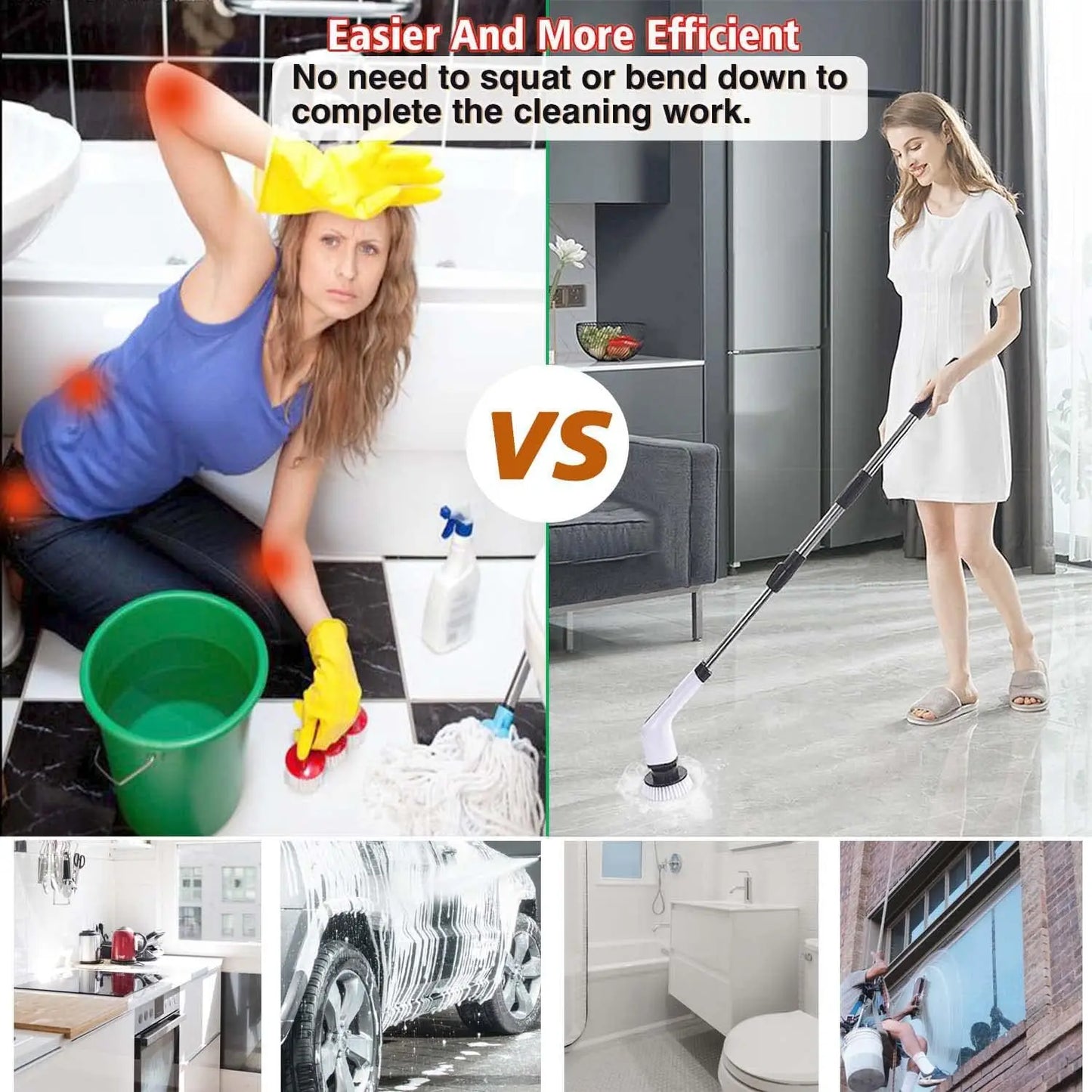 5-in-1 Multifunction Electric Brush