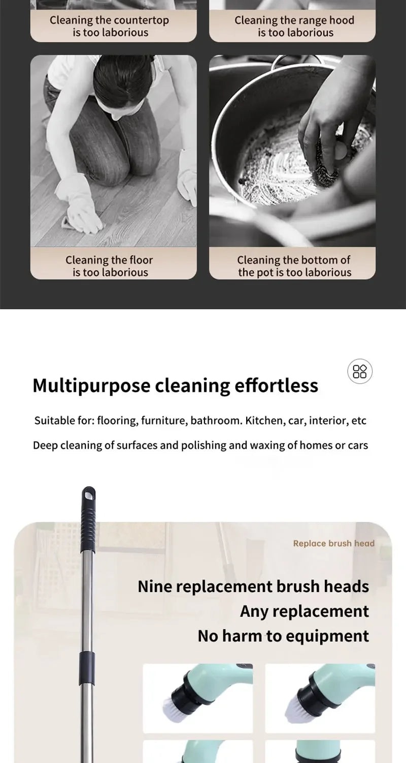 5-in-1 Multifunction Electric Brush
