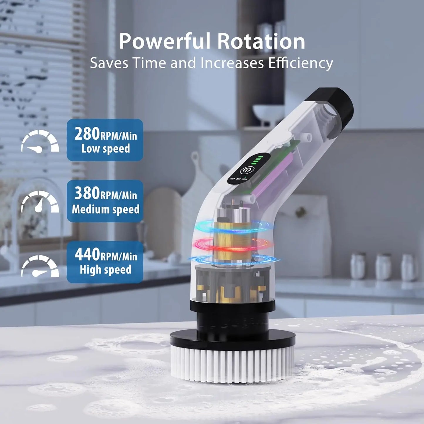 5-in-1 Multifunction Electric Brush