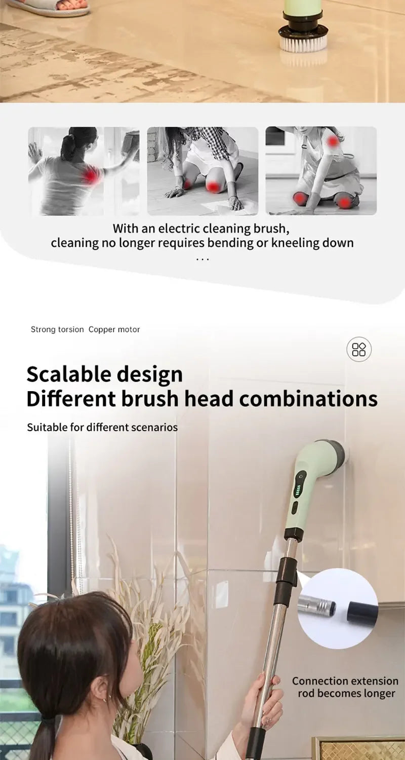 5-in-1 Multifunction Electric Brush